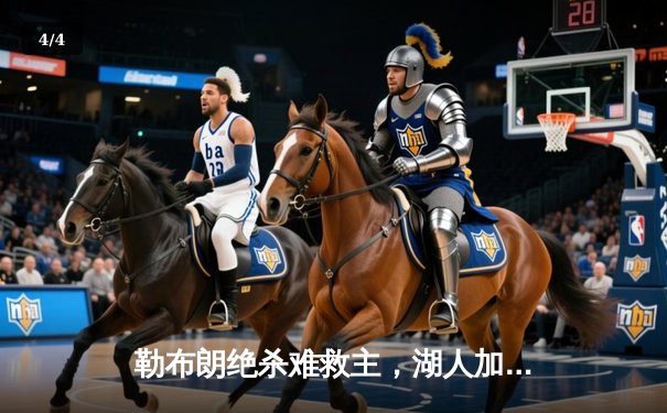 勒布朗绝杀难救主，湖人加时憾负掘金，系列赛0比3陷绝境 - 4